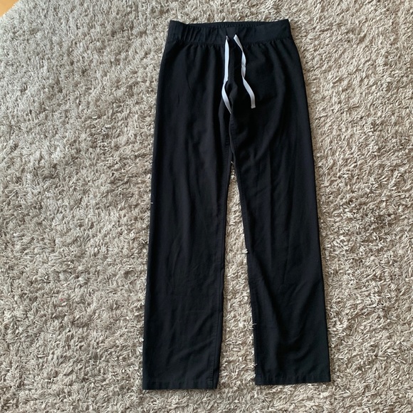 Figs Pants - FIGS Scrub Bottoms Black